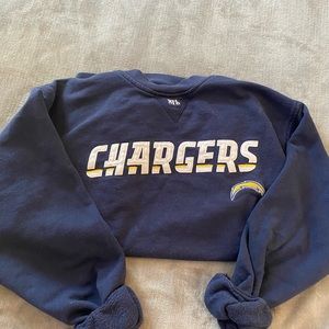 nfl chargers crewneck